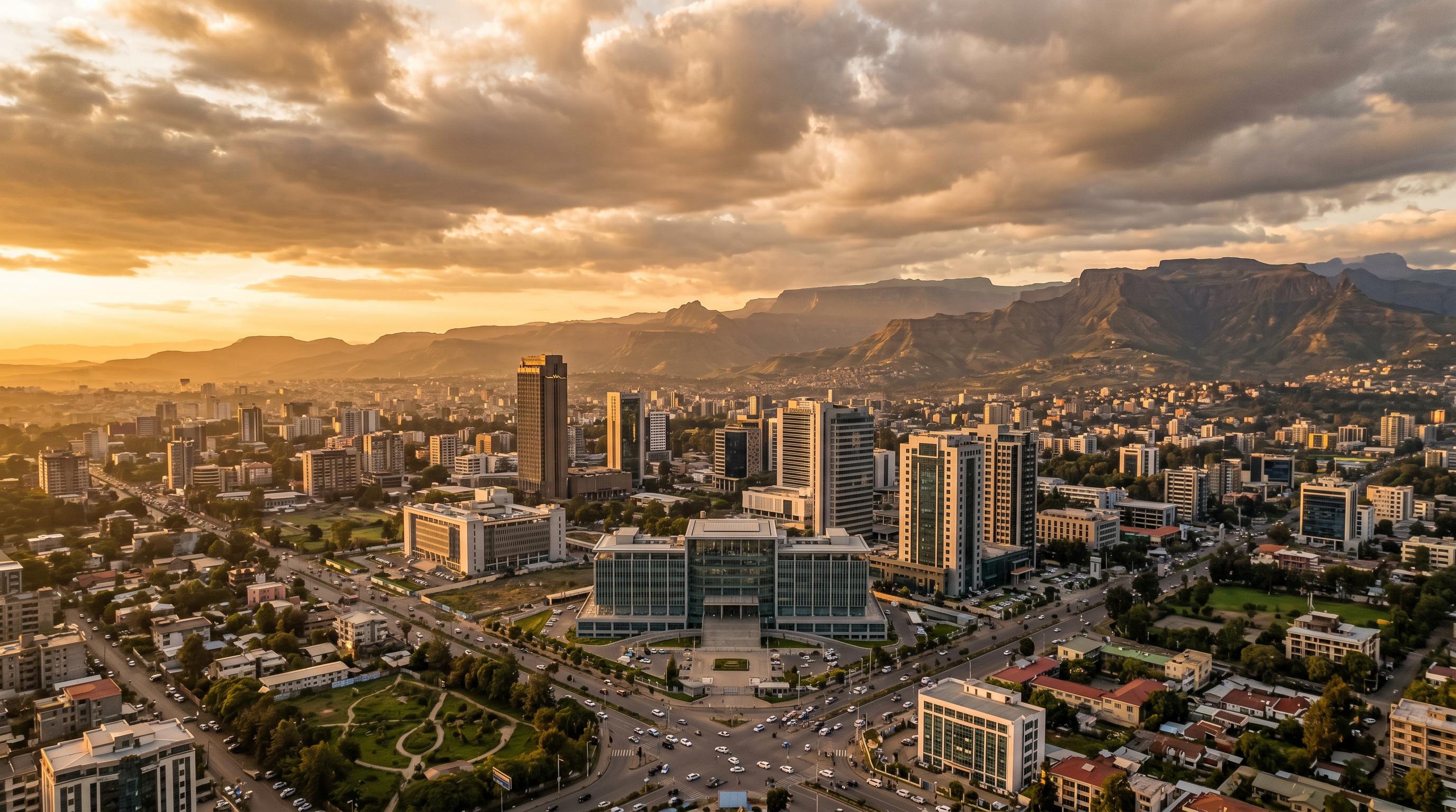 Addis Ababa skyline